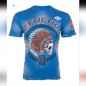 Nwt Affliction Graphic Tee Men Small Or Unisex
